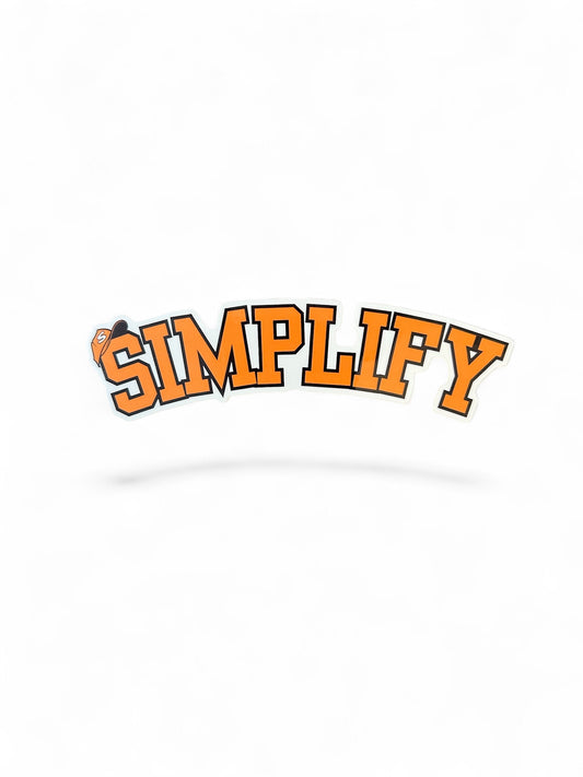 Simplify Sticker