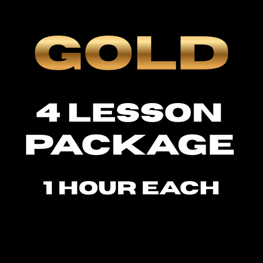 Gold - 4 Lesson Package (1 hr)