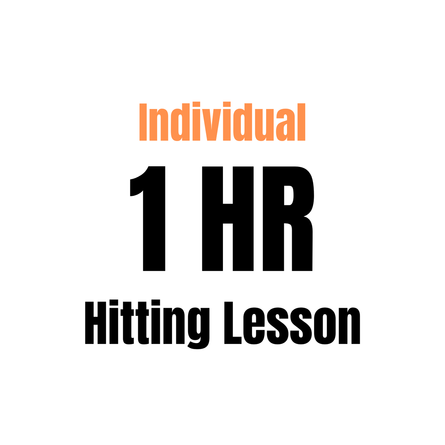 Hitting Lesson (1 hr)