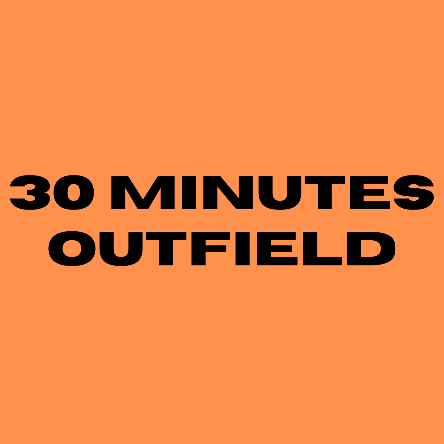 Outfield Lesson (30 min)