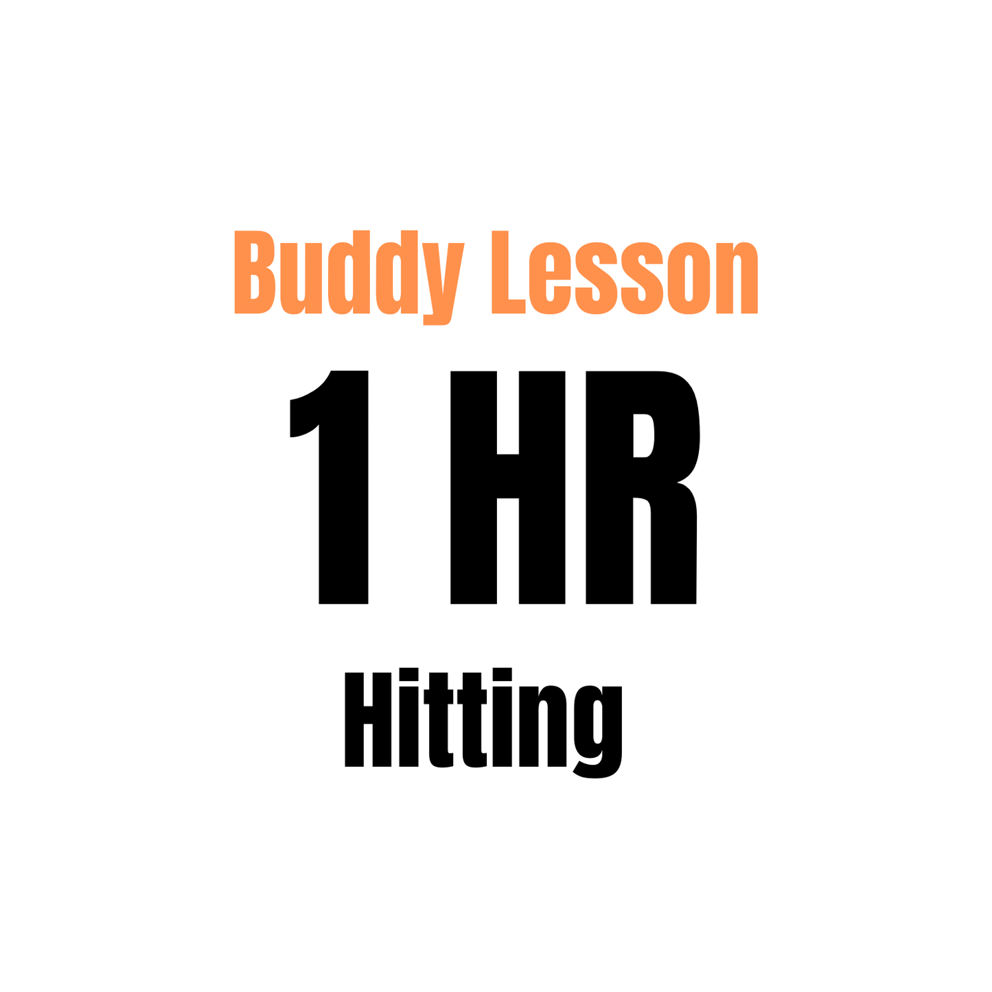 Buddy Lesson (1 hr)